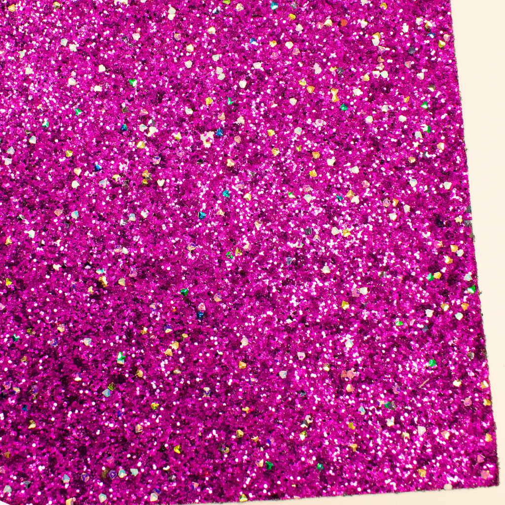 Hey Boo Chunky Glitter Fabric