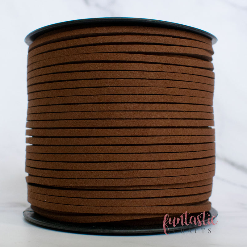 3mm Faux Suede Leather Cord